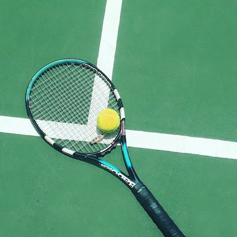 Pick up a racket and serve up a competitive game