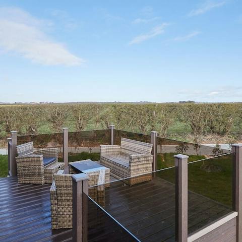 Relax on your patio and admire the Yorkshire countryside