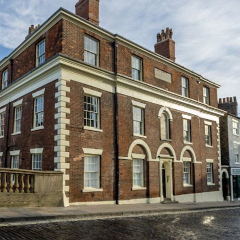 Stay in a beautiful, Grade II listed building