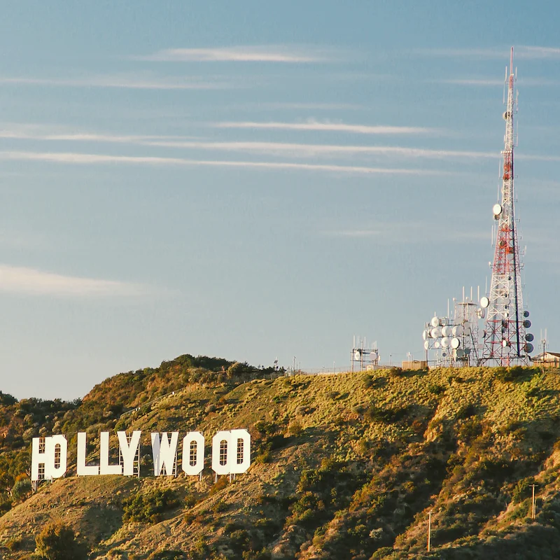 Head for the Hollywood hills