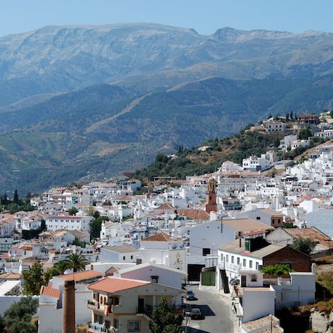 Experience the charm of Andalusia's pretty hilltop villages in its hinterland