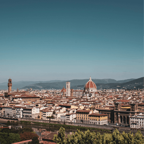 Wander through the architectural beauty of Florence