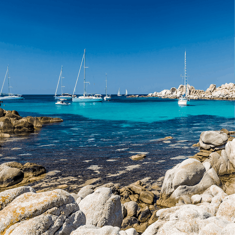 Spend a day sailing the waters of Corsica on a yacht charter