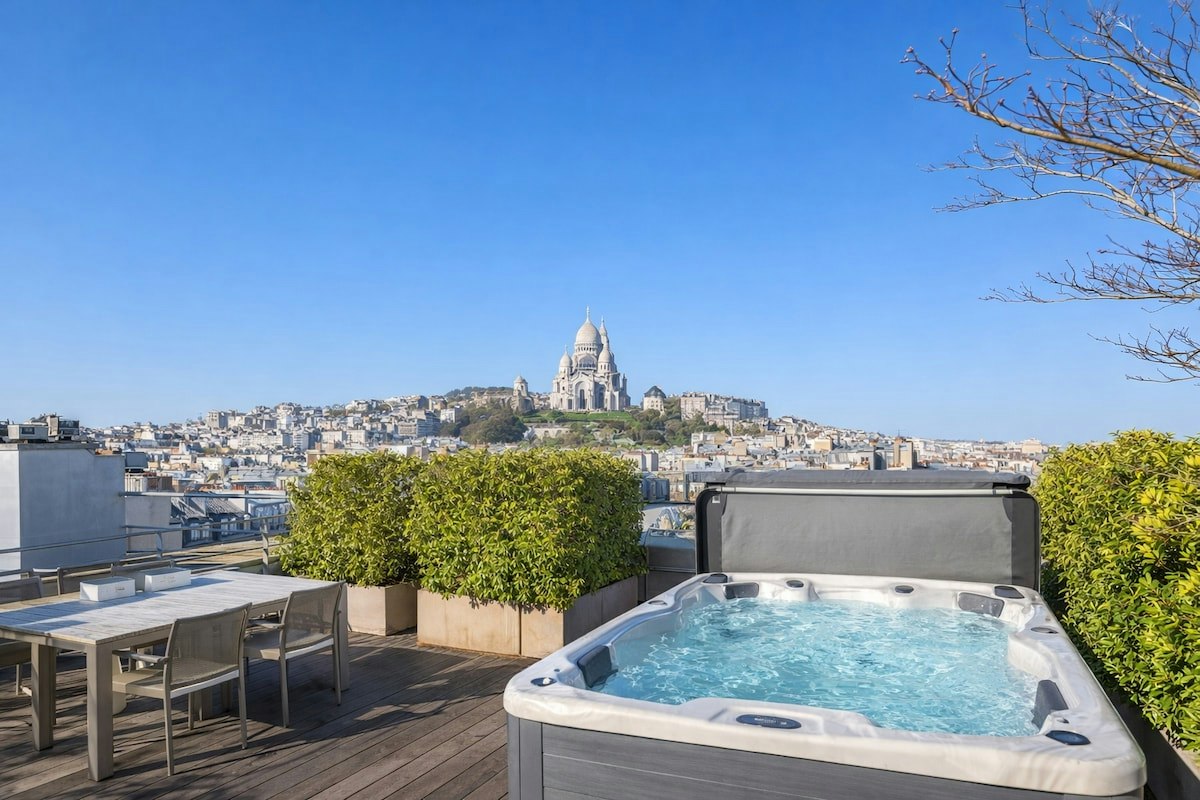 Sacré-Cœur Skyline, Ile-de-France