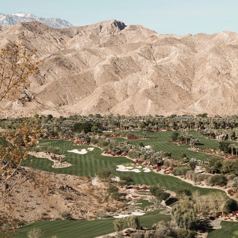 Tee off at any of the 100+ golf courses within a short drive of Palm Springs