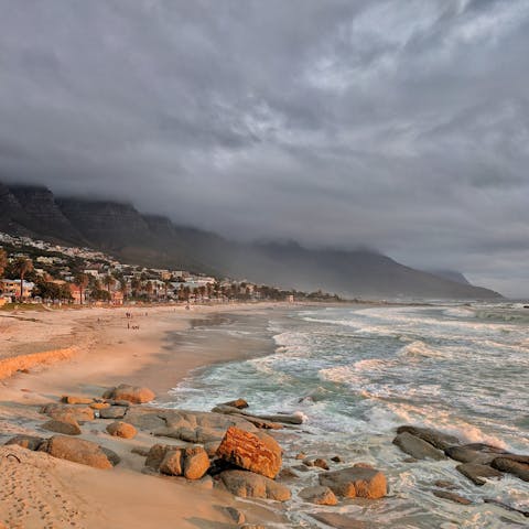 Enjoy days on Camps Bay beach