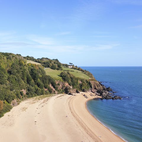 Enjoy stunning views all the way to Torcross and Slapton Sands