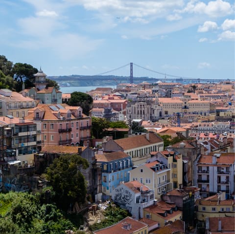 Soak up the beauty of Lisbon from the Graça neighbourhood 