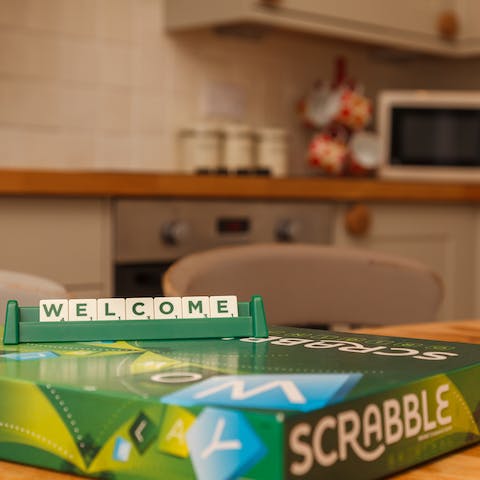 Gather the family around the table for an evening of board games