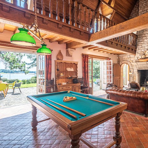 Embrace the playful spirit of this home with fun-filled games