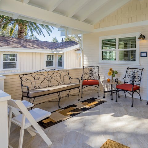 Enjoy peaceful moments on the front porch
