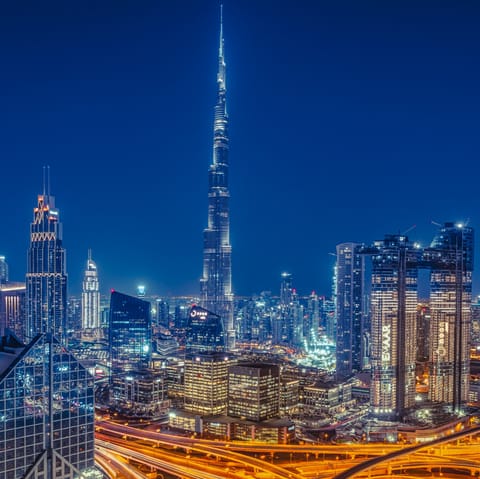 Explore all that Dubai has to offer, including the Burj Khalifa
