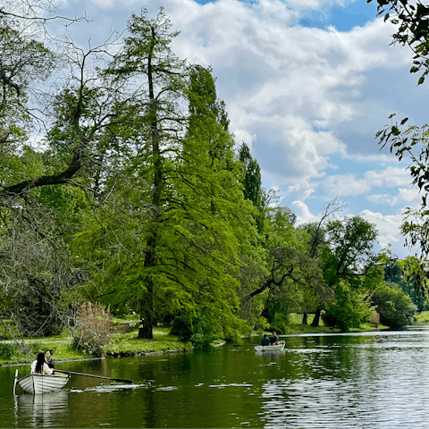 Find a natural sanctuary in Bois de Boulogne – a short walk away