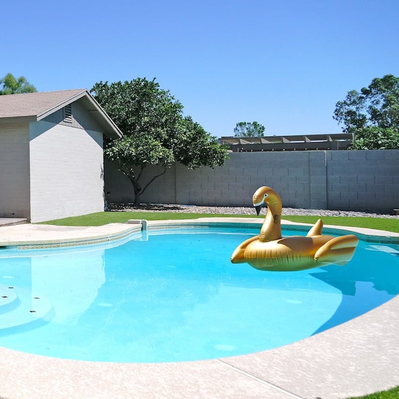 Soak your troubles away in the private pool