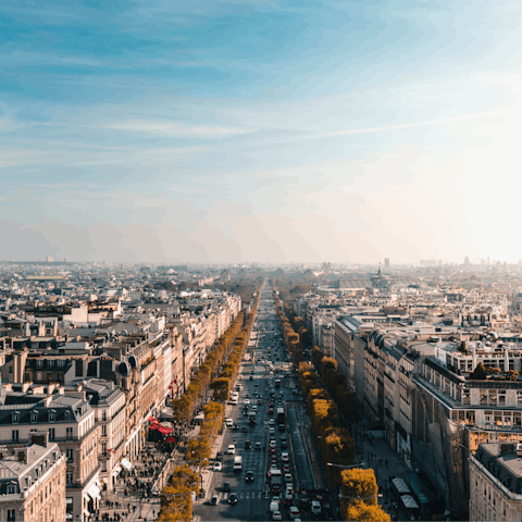 Wander over to the Champs-Élysées and do some shopping