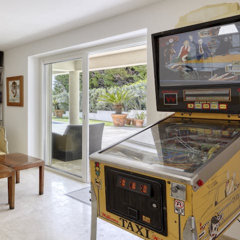 If the weather is ever not so good, head to the games room