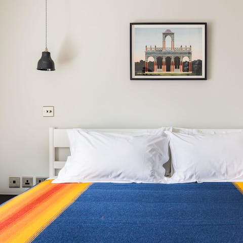 Rest easy in the sumptuous beds and wake up excited to explore