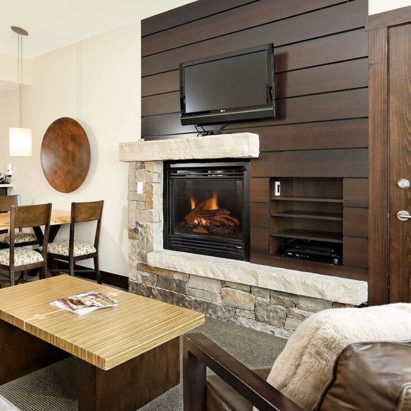 Snuggle up by the fire after a day in the great outdoors