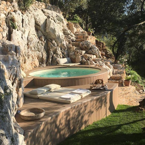 Cool off from the heat in your own private pool
