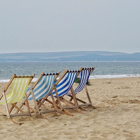 Walk just four minutes to the gorgeous beach