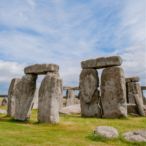 Take a trip to Stonehenge and marvel at the prehistoric monument