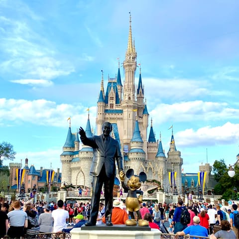 Release your inner child with a trip to Disney World – it's a ten-minute drive