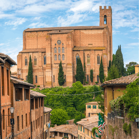 Spend a day sightseeing in Siena – just 30.8 kilometres away