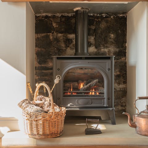 Get the fire crackling after a long ramble in the West Yorkshire countryside