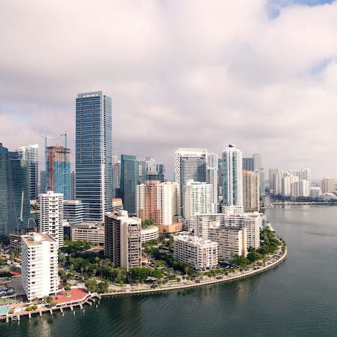 Explore Miami from your central location in Coconut Grove 