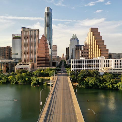 Stay in the heart of downtown Austin