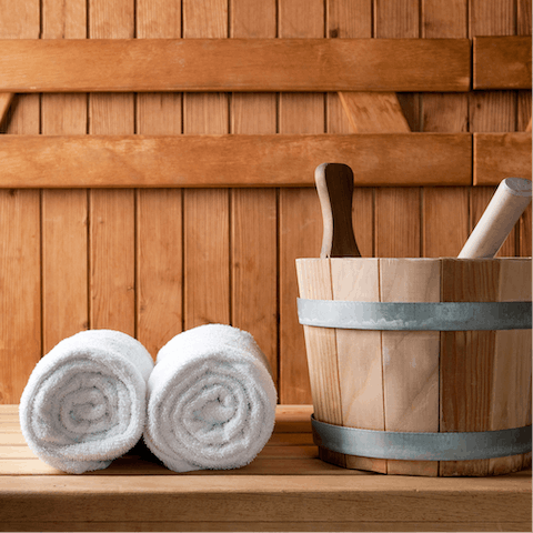 Treat yourself to some pampering at the luxury wellness spa