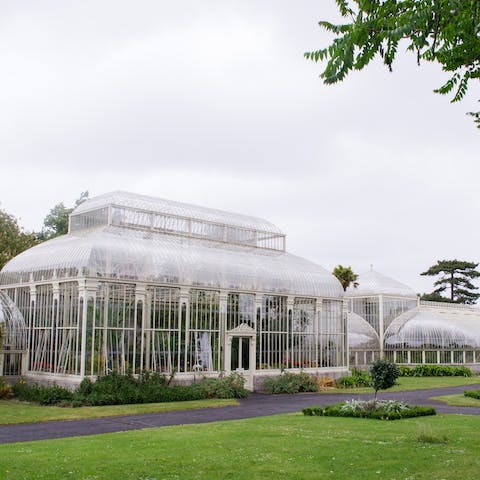 Visit the Botanical Gardens, thirty minutes on foot