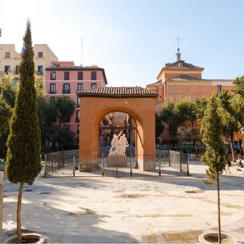 Stay in Malasaña, a lively neighbourhood teeming with bars and restaurants