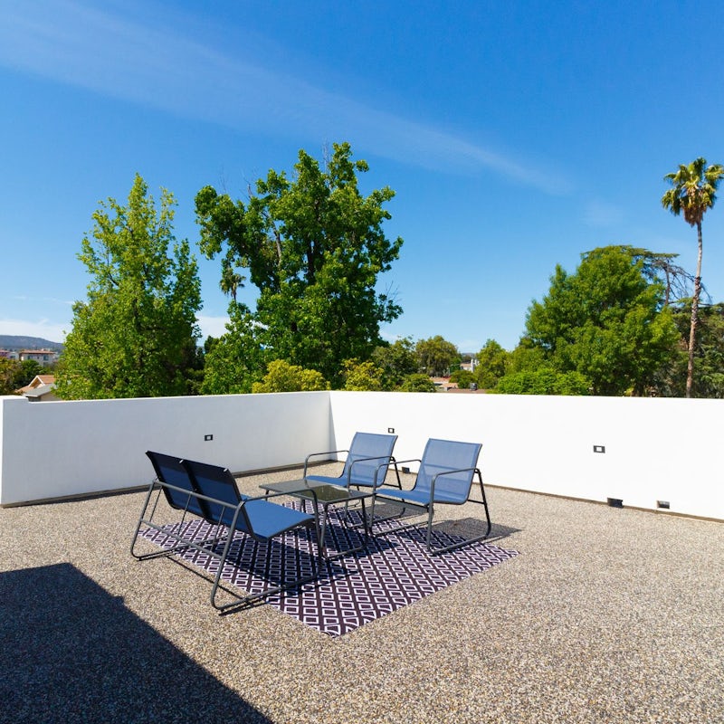 Sip sundowners on your rooftop terrace