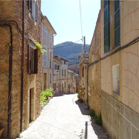 Explore the picturesque town of Artà, a fifteen-minute drive away