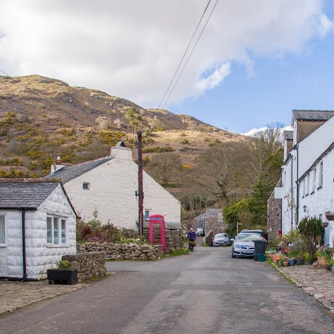 Enjoy the quaint village life of sleepy Eskdale