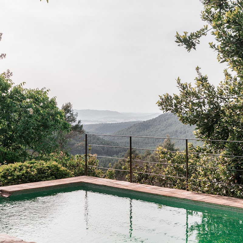 Bathe in the pool whilst admiring the spectacular views