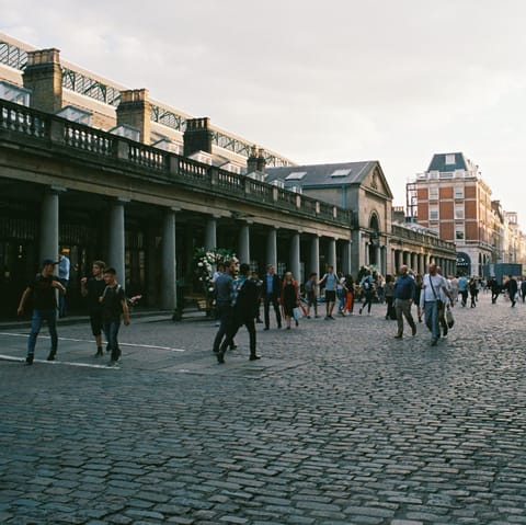 Make the most of your location just a short walk from lively Covent Garden