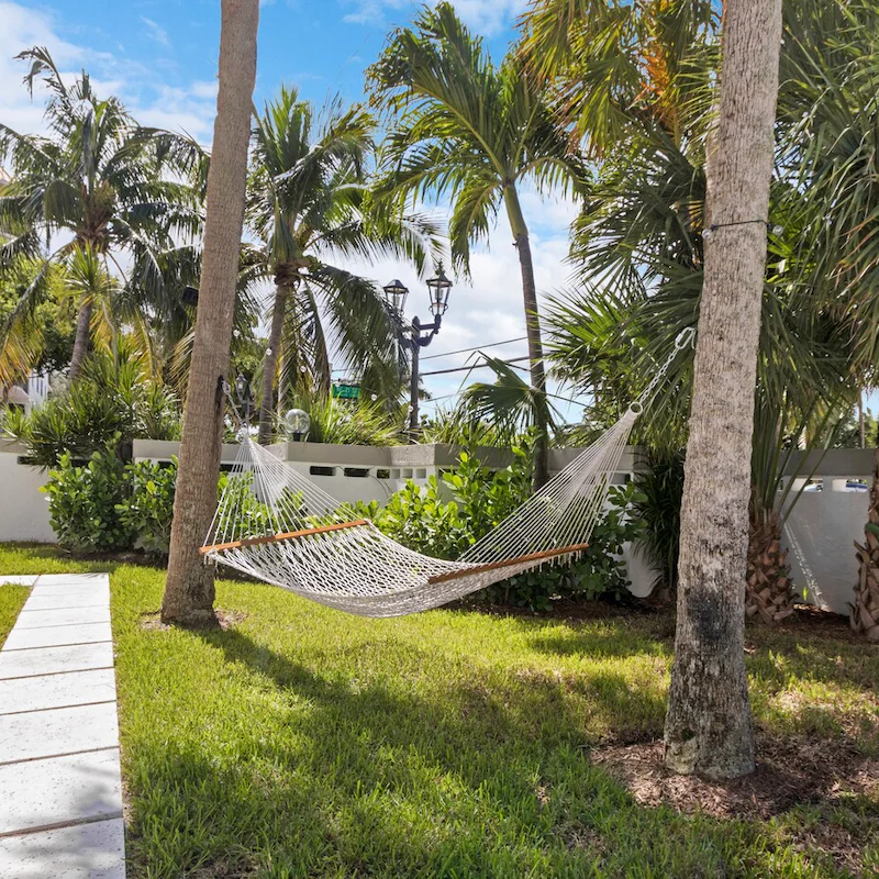Unwind with a book on the hammock after exploring Fort Lauderdale