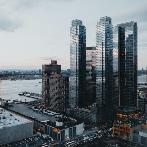 Explore the newly built Hudson Yards, a hub of shops and eateries 