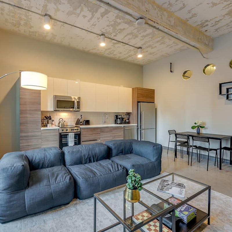 Relax in the living room with a takeaway or cook some Tex-Mex cuisine in the kitchen