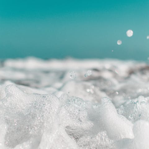 Unwind after a day of sightseeing with a luxurious bubble bath