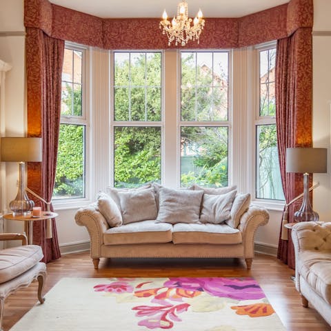 Curl up on the sofa and lose yourself in a good book