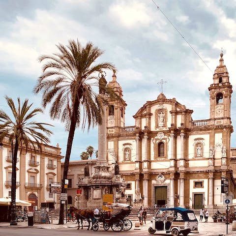 Experience authentic Sicilian cuisine and culture in stunning Palermo