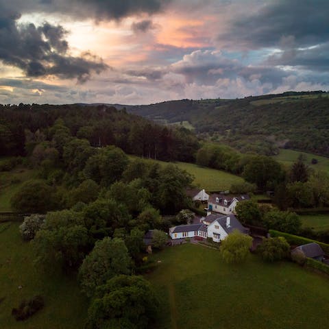Explore Dartmoor National Park and four acres of private land