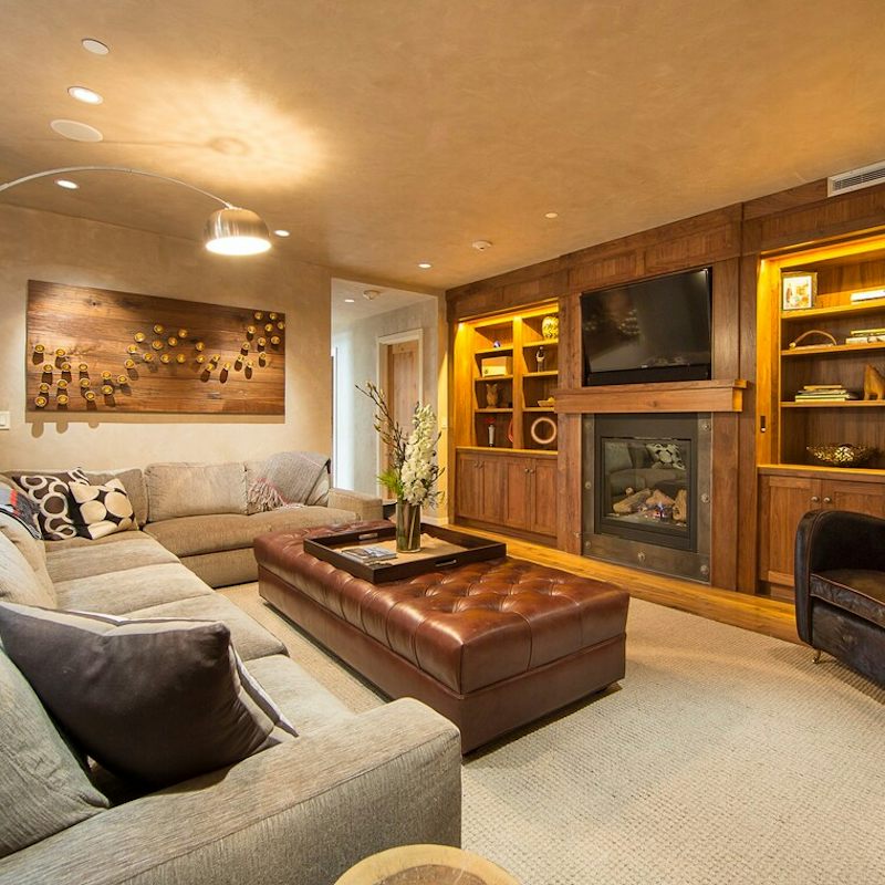 Get cosy in any of the two living rooms