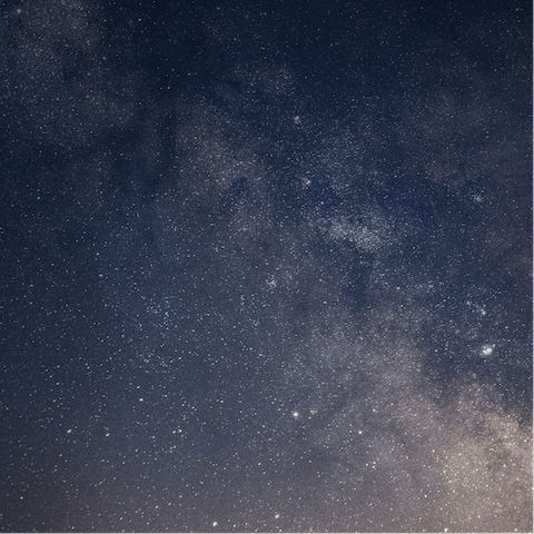 Gaze up at the stars on clear evenings – this is a dark sky area