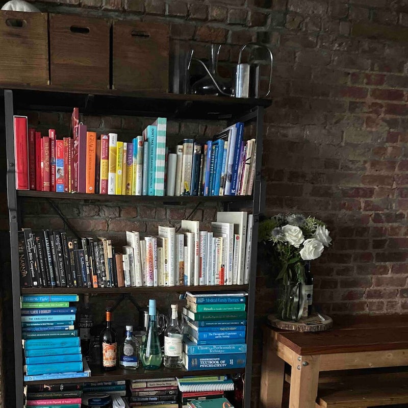 Borrow a book from the host's collection