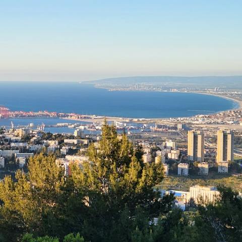 Experience the best of coastal living from the seafront in Haifa