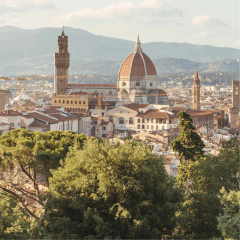 Explore Florence, including the Cathedral of Santa Maria dei Fiori, 10 metres away